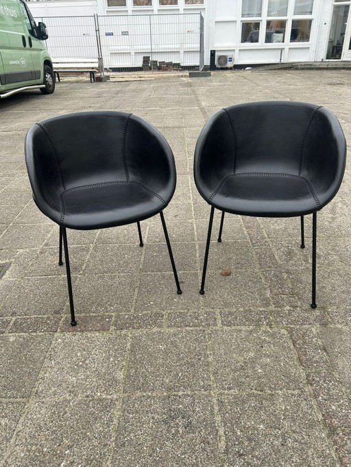 Zuiver - Eetkamerstoel Feston - Zwart