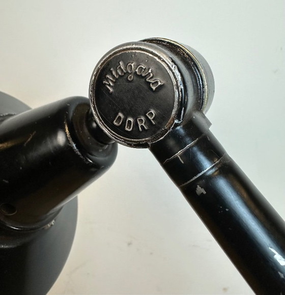 Image 1 of Industrial DDRP Desk or Wall Lamp by Curt Fischer for Midgard, 1930s