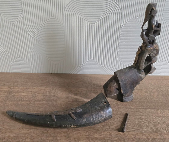 Image 1 of Schamanen-Medizinhorn