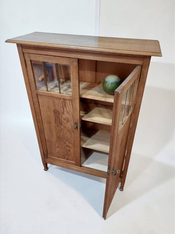 Image 1 of libreria antica in stile Art Déco