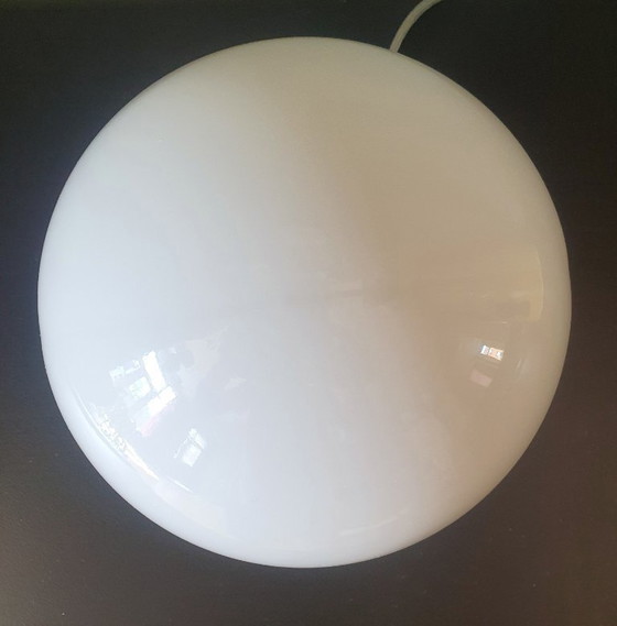 Image 1 of Vintage mushroom / champignon plafondlamp, Bauhaus stijl