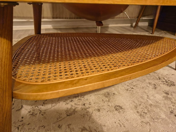 Image 1 of Oak Designer Coffee Table – 1960s