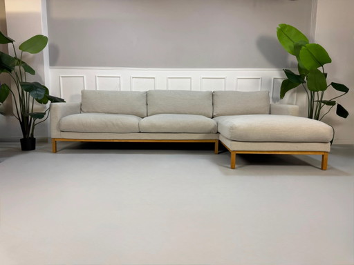 Bolia North 4-zitsbank Designer Stoff Grau bank