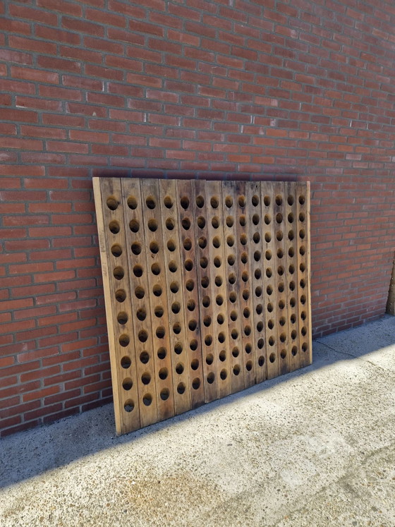 Wine rack for 140 bottles – Wood (photo 4 of 5)