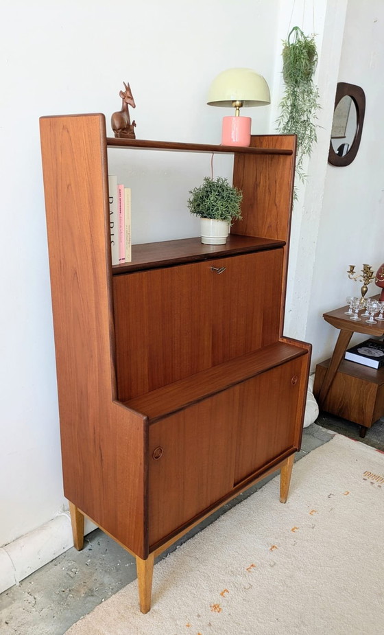 Image 1 of Buffet vintage suédois, secrétaire Bräntorps Möbelfabrik