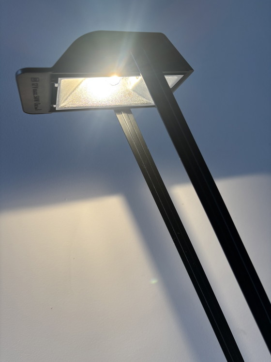 Vintage Postmodern Table Lamp 'Halostar' By Osram, Germany 1980s – Metal, Plastic (photo 9 of 12)