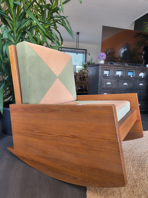 Asturias Rocking Chair by Carlos Motta (Rare)