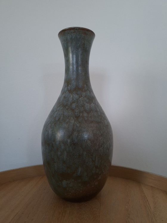 Image 1 of Vintage French Studio Ceramic Vase – Ernenwein Marmoutier (25 cm)