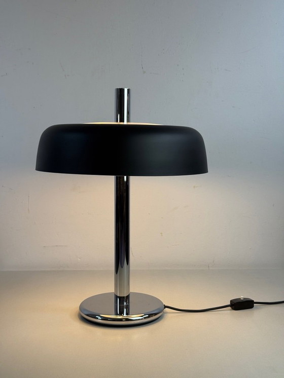 Image 1 of Lampada da tavolo | Hillebrand | Cromo | Germania