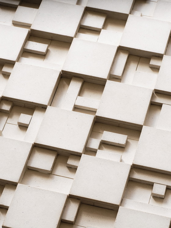 Image 1 of Oggetto da parete brutalista