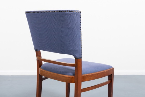 Image 1 of Chaises de salle à manger danoises du milieu du XXe siècle, datant des années 1950