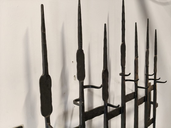 Image 1 of Brutalist wrought-iron wardrobe