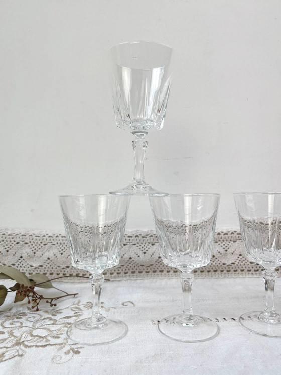 6 Bicchieri da Vino Bianco Cristal D'Arques VERSAILLES – Bicchieri e caraffe, Crystal (photo 2 of 10)