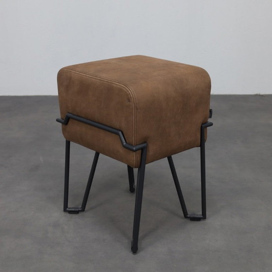 Image 1 of Sgabello basso Bokk in pelle di Ka-Lai Chan per Puik Design