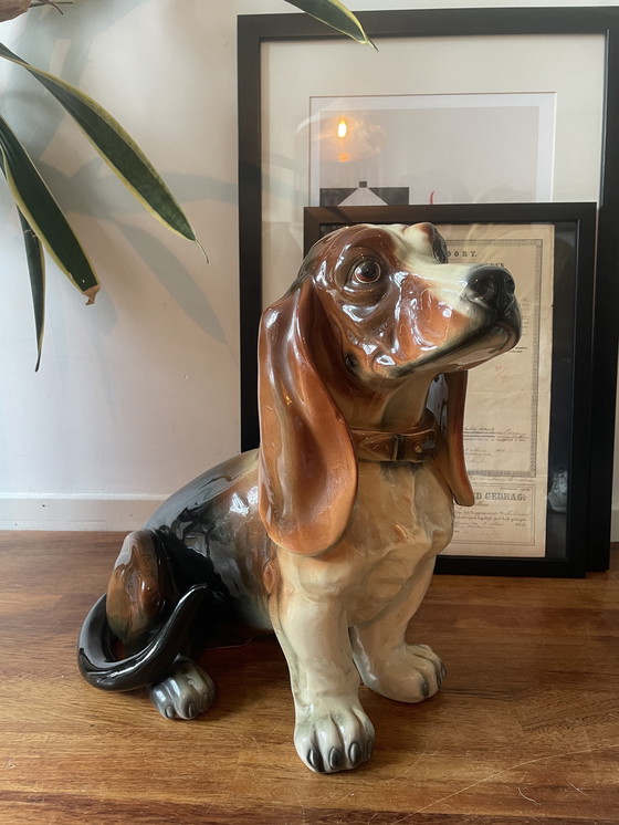 Image 1 of Beagle in ceramica. Cane in ceramica di Jema Holland