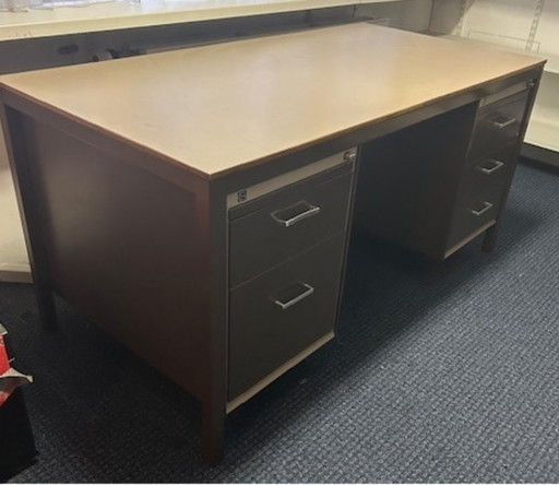 Gispen metal desk - Retro 1970s