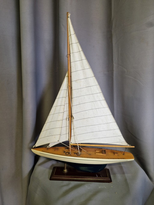 Beautiful model yacht