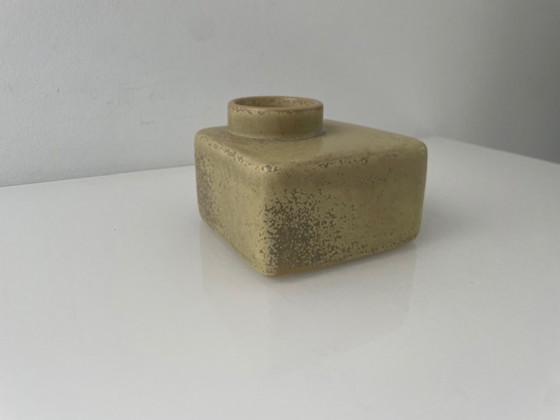 Image 1 of Urban Nature Culture Amsterdam design candlestick – taupe/sand