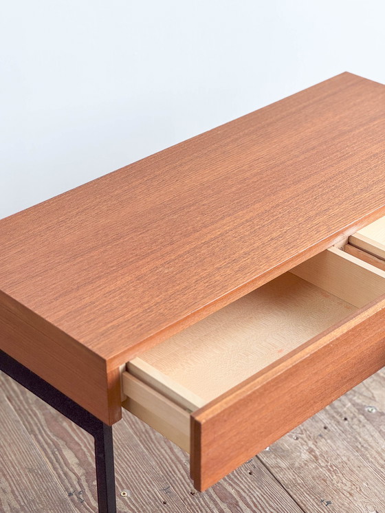 Image 1 of Mesilla de noche alemana de mediados de siglo, serie B, diseñada por Dieter Waeckerlin para Behr, década de 1950