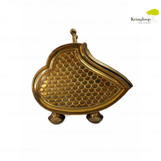 Image 1 of Recipiente para turba / carbón de cobre / bronce antiguo