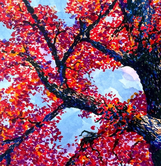 Zomerlinde – Paintings & Drawings, Paper (photo 4 of 5)