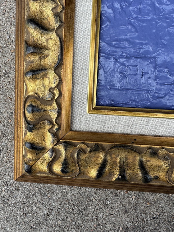 Image 1 of Modernist oil painting on canvas