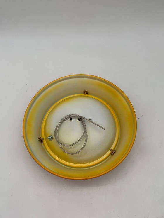 Image 1 of Paire de plafonniers/appliques murales - attribués à Fontana Arte, Italie vintage, petit modèle