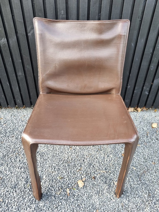 Image 1 of 4 sedie Cassina marrone scuro