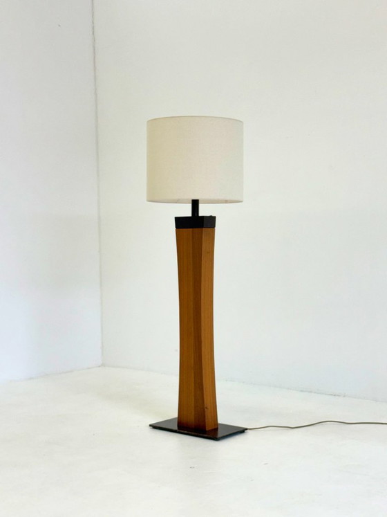 Italiaanse Mid Century Vloerlamp Van Teakhout – Vloerlampen, Wood, Metal (photo 4 of 23)