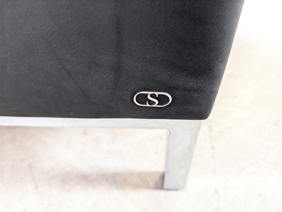 Image 1 of Originele de Sede DS-0040 lederen design fauteuil, zwart