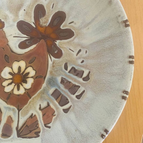 Grand plat en céramique émaillée par J.G. Picard, années 60-70 – Accessoires de table, Ceramic (photo 9 of 13)