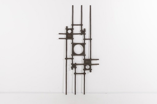 Sculpture de surface brutaliste des années 1980, Allemagne