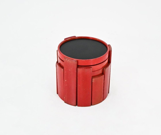 Image 1 of Set van 4 tafels, model 780, ontworpen door Gianfranco Frattini voor Cassina, jaren 60.