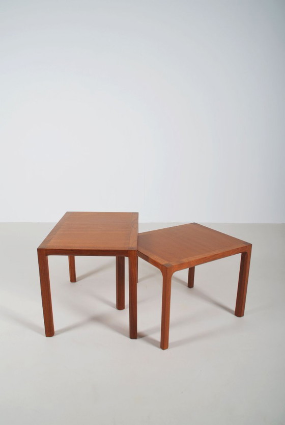 Image 1 of Set of Danish nesting tables by Kai Kristiansen for Vildbjerg Møbelfabrik, 1960s