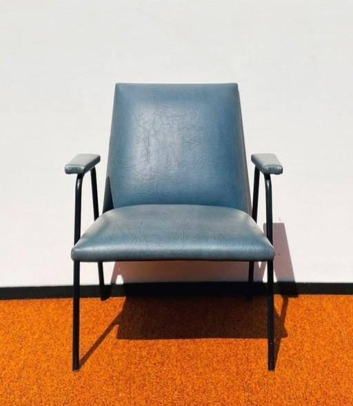 Paar van Meurop fauteuils van Pierre Guariche. Vintage 60s