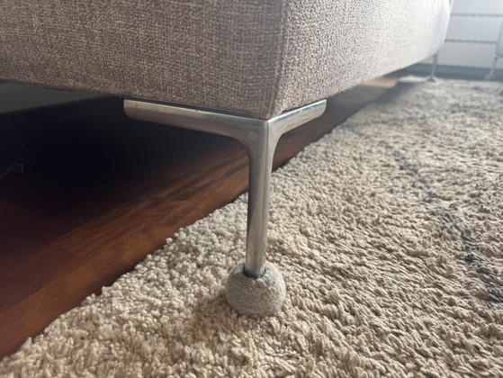Canapé 2,5 places et causeuse 2 places Design on Stock BLOQ – Metal, Textile (photo 5 of 11)