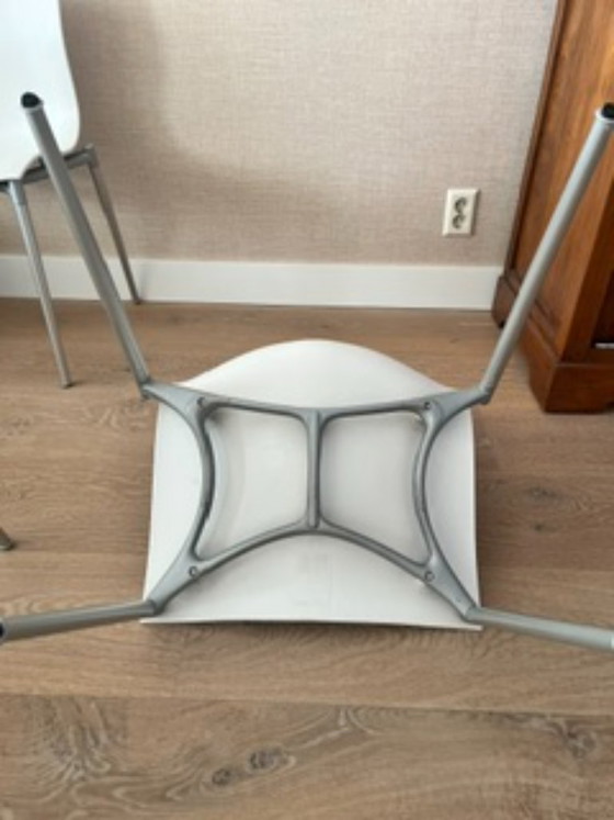 Set de 4x Silla de Diseño Philippe Starck Cameleon – Sillas de comedor, Aluminio (photo 5 of 5)