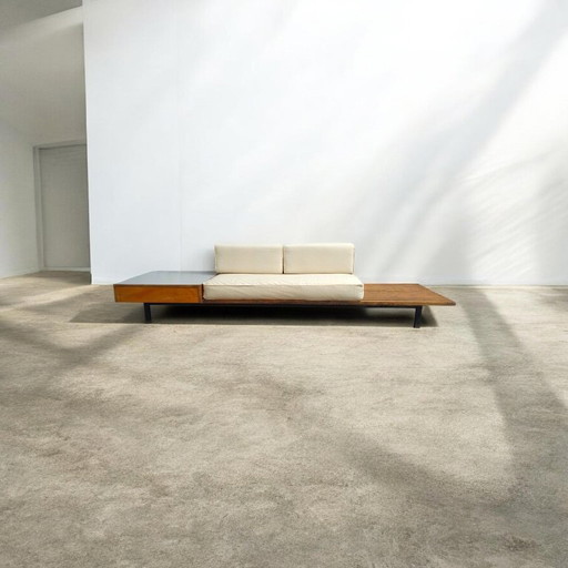 Banco de sofá cama Charlotte Perriand, Canadá, Mauritania, 1959