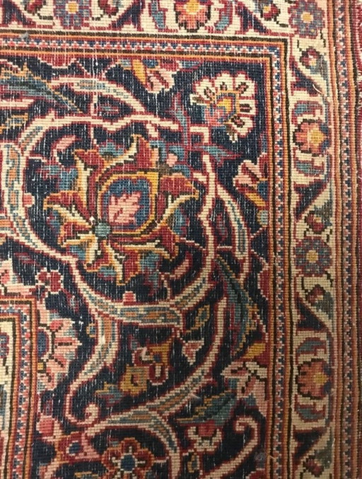 Vintage handgeknüpfter orientalischer Teppich