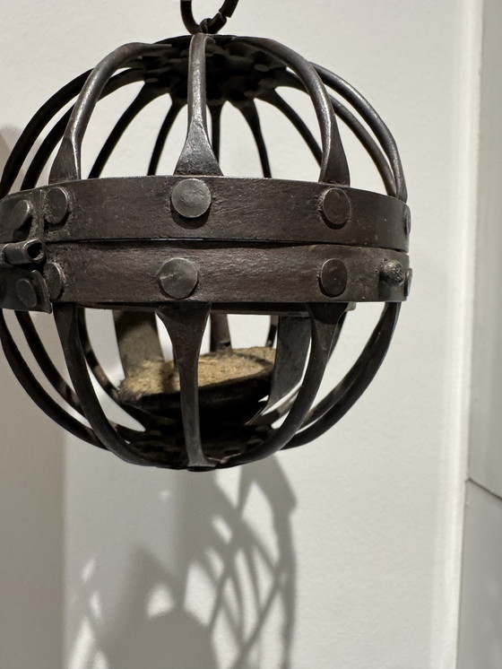 Image 1 of 19th century gyroscopic boat lantern