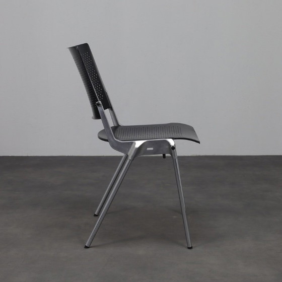 Image 1 of Set di 4 sedie da pranzo "Sento" di Jørgen Kastholm per Dauphin, anni '90