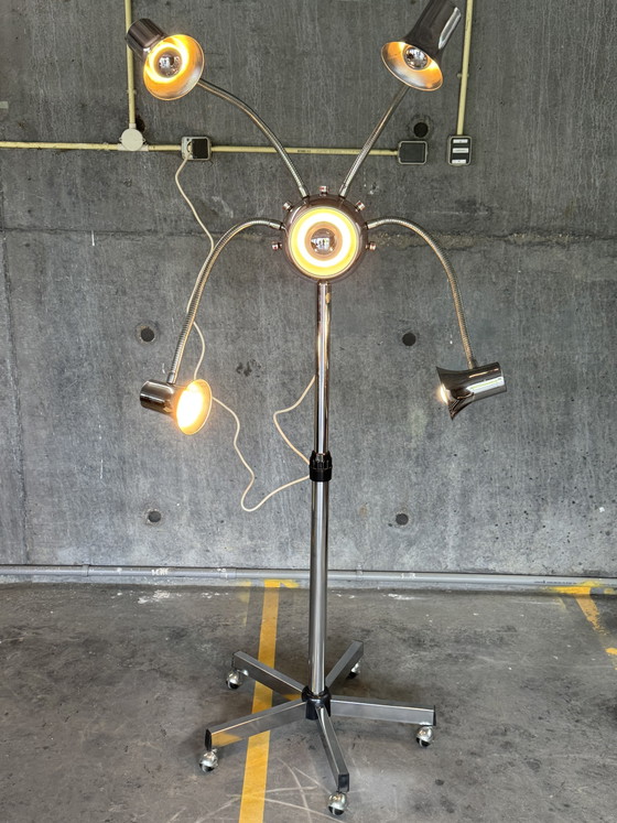 Image 1 of MCM Adjustable Octopus Floor Lamp