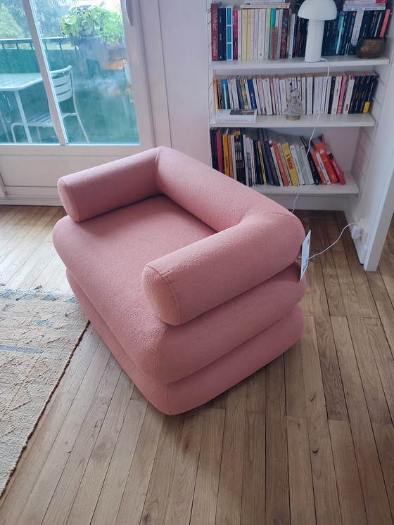 Image 1 of Sillón Marigold, colaboración entre Fleur Delesalle y Monoprix.