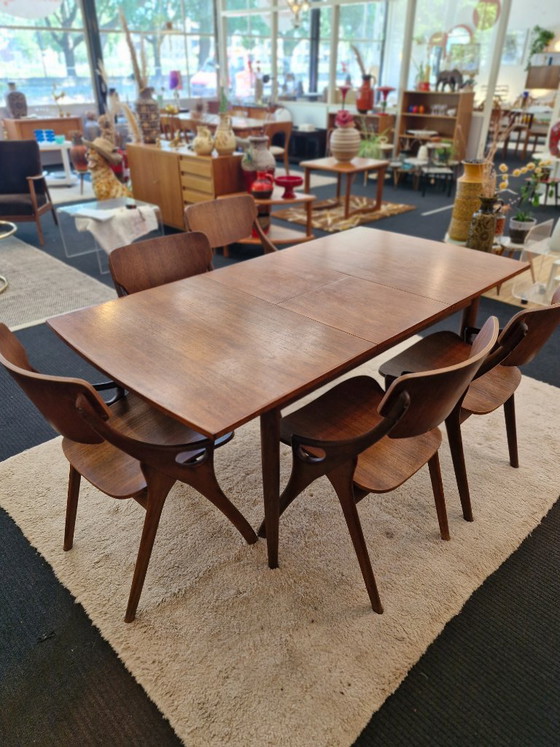 Image 1 of Vintage Danish Extendable Dining Table – Arne Hovmand-Olsen