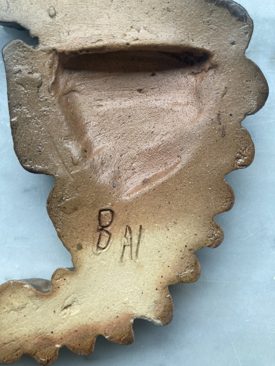 Image 1 of Vintage ceramic seahorse ca. 1960