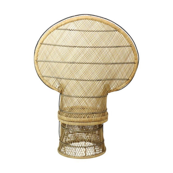 Image 1 of Silla Pavo Real Ratán Silla Emanuelle XL