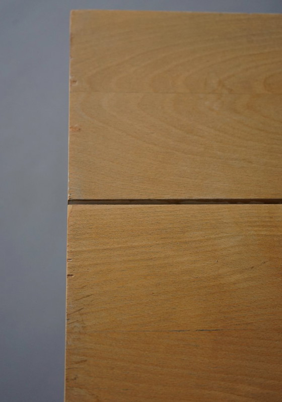 Image 1 of Un raro tavolo da pranzo 'Crate' di Gerrit Rietveld per Cassina, anni '80