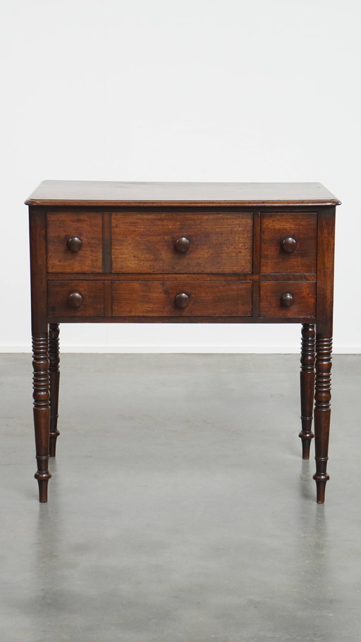 Ancienne table basse anglaise du début du 19ème siècle