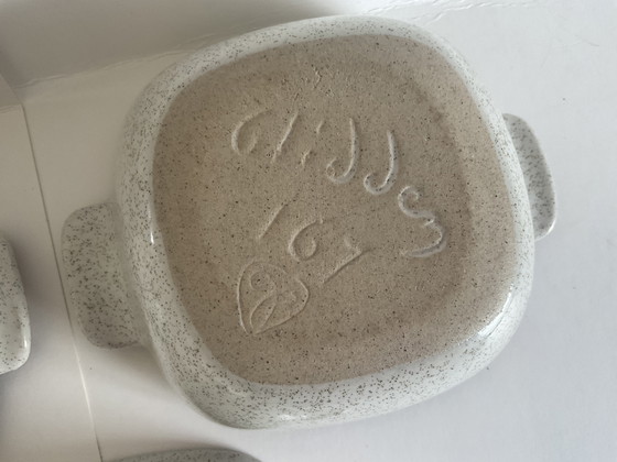 Image 1 of Vintage 2x Come with 1x Cover Glidden Pottery USA