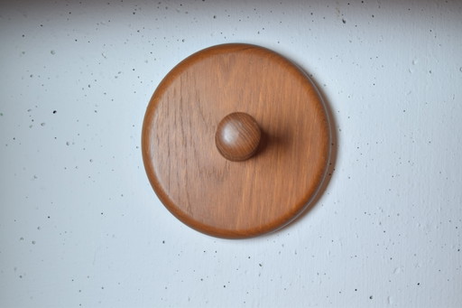 Danish Teak Jacket Hook Wardrobe Coat Rack Vintage – kapstokken, Wood